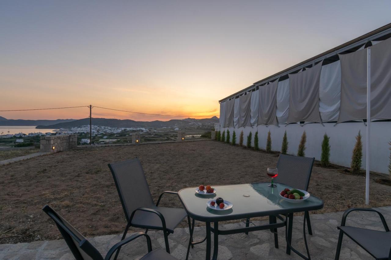 Sea, Sunset & Garden View Parasporos Houses, Milos Adámas Eksteriør bilde